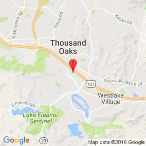 Map showing the location of the Estate Planning attorney in Westlake Village, CA